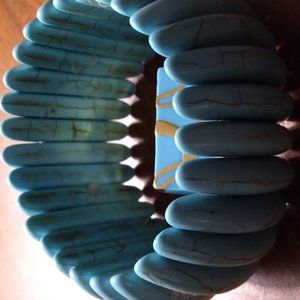 Bracelet Turquoise- New Beautiful (ring not included- sold separately).